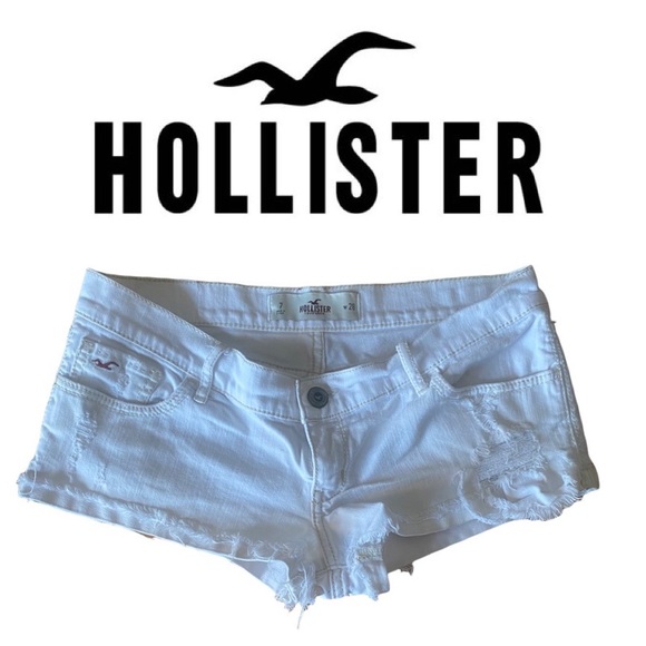 Hollister Denim Jean Shorts Size 7 